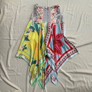 Farm Rio floral skirt size S